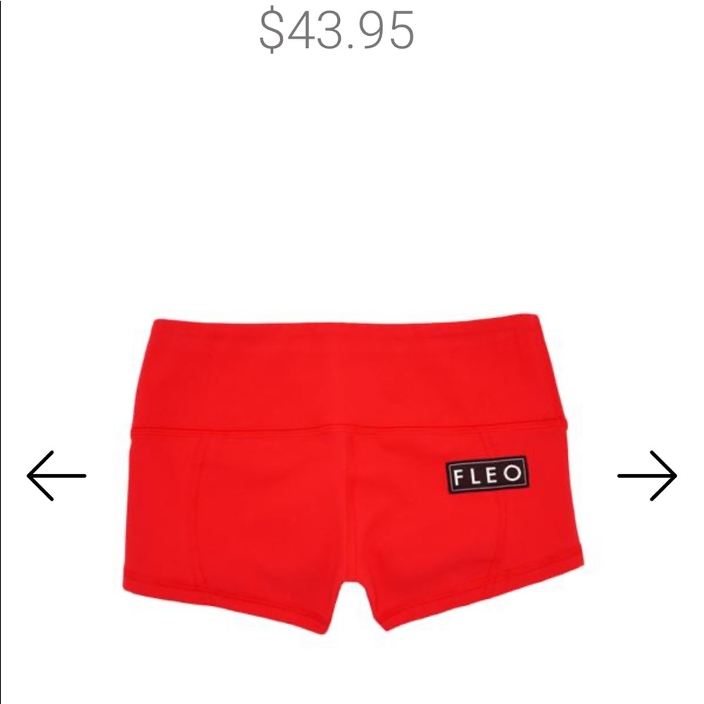 Fleo low rise contour scarlet flame